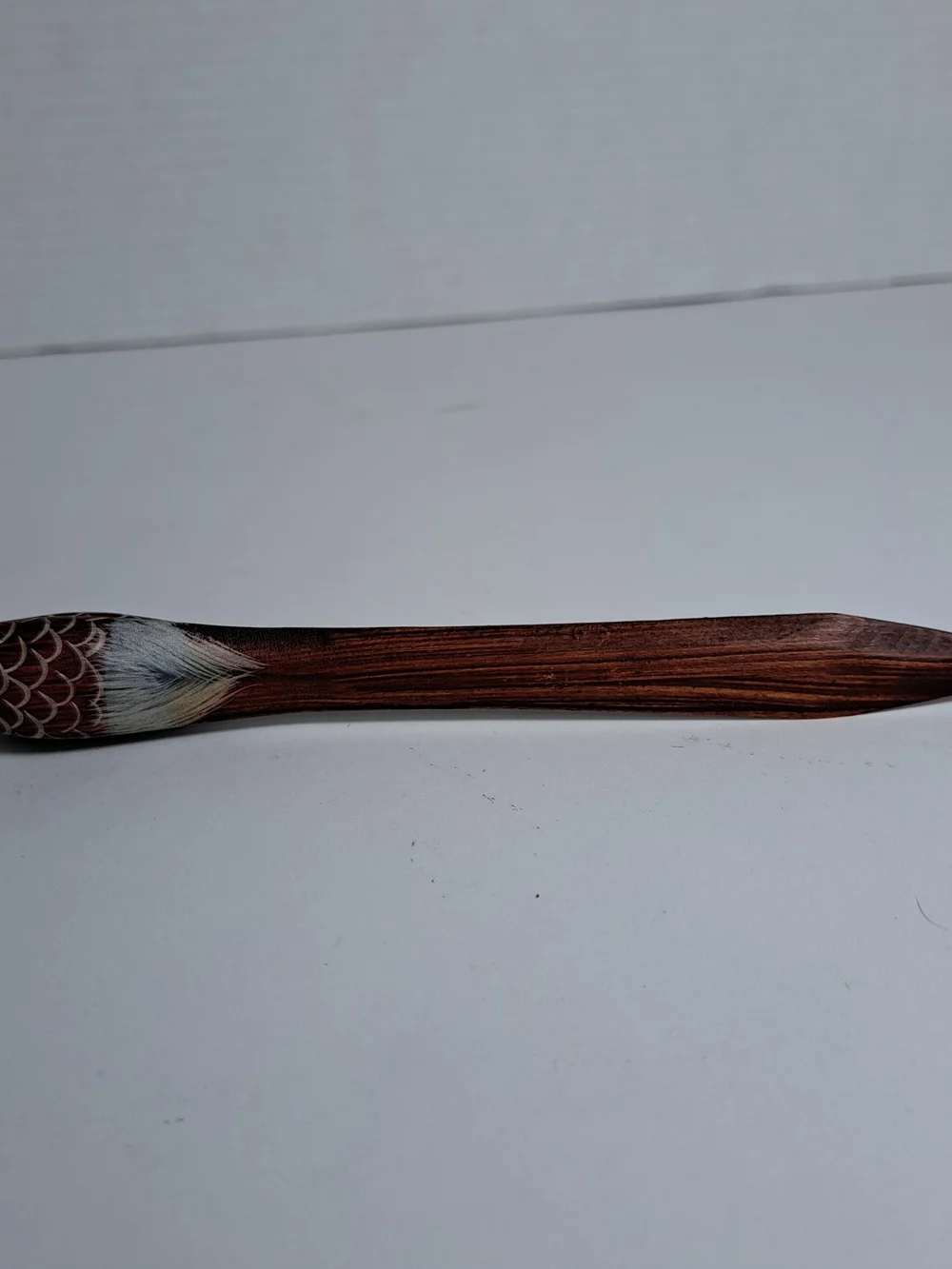Vintage Hand-Painted Folk Art Canadian Goose Wooden Letter Opener